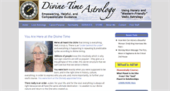 Desktop Screenshot of divinetimeastrology.com